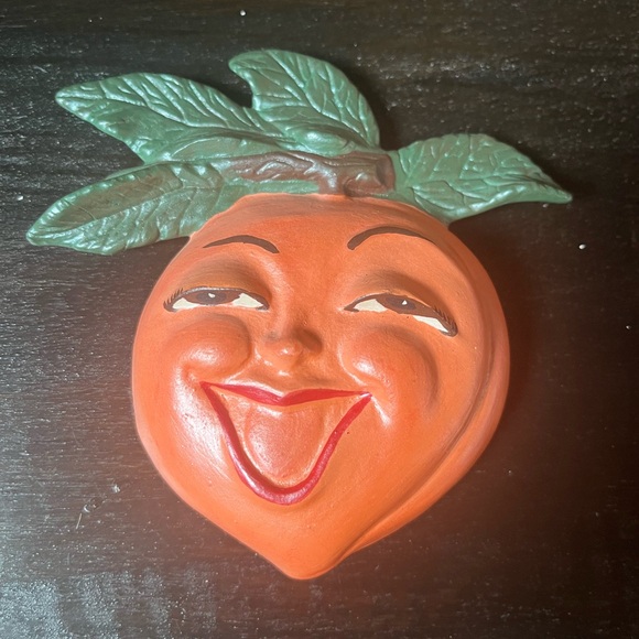 8 colorful wall hanging fruits vintage anthropomorphic - Picture 4 of 11